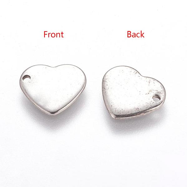PandaHall Handmade Gifts Ideas for Valentines Day 201 Stainless Steel Stamping Blank Tag Pendants, Heart, 11x10x0.6mm, Hole: 1mm 201...
PandaHall Handmade Gifts Ideas for Valentines Day 201 Stainless Steel Stamping Blank Tag Pendants, Heart, 11x10x0.6mm, Hole: 1mm 201...