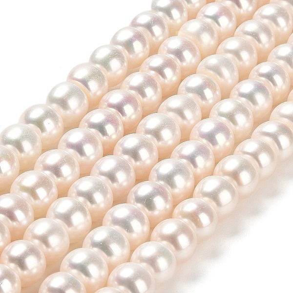 PandaHall Natural Cultured Freshwater Pearl Beads Strands, Grade 4A++, Rondelle, Linen, 8~9x6~7mm, Hole: 1mm, about 55pcs/strand, 15.75''..., Brown
PandaHall Natural Cultured Freshwater Pearl Beads Strands, Grade 4A++, Rondelle, Linen, 8~9x6~7mm, Hole: 1mm, about 55pcs/strand, 15.75''..., Brown