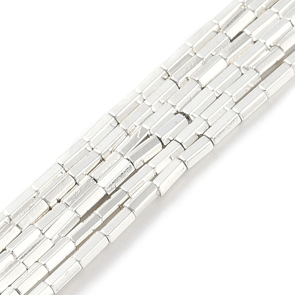 PandaHall Electroplated Synthetic Non-Magnetic Hematite Beads Strands, Hexagonal Prism, Silver Plated, 4x2x2mm, Hole: 0.8mm, about...
PandaHall Electroplated Synthetic Non-Magnetic Hematite Beads Strands, Hexagonal Prism, Silver Plated, 4x2x2mm, Hole: 0.8mm, about...