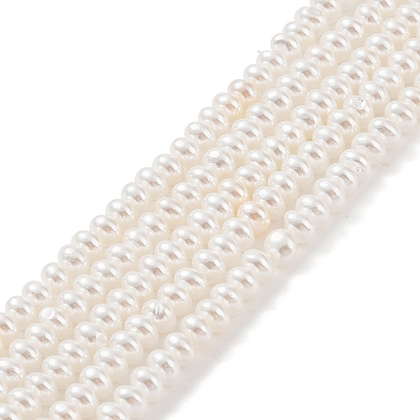 PandaHall Electroplated Shell Pearl Beads Strands, Rondelle, Antique White, 5x4mm, Hole: 1mm, about 114pcs/strand, 15.63 inch(39.7cm) Shell...
PandaHall Electroplated Shell Pearl Beads Strands, Rondelle, Antique White, 5x4mm, Hole: 1mm, about 114pcs/strand, 15.63 inch(39.7cm) Shell...