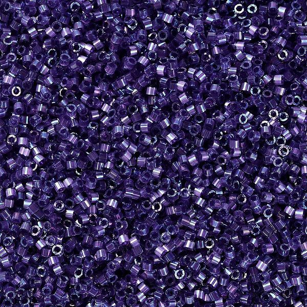 PandaHall MIYUKI Delica Beads, Cylinder, Japanese Seed Beads, 11/0, (DB1881) Silk Inside Dyed Dark Orchid AB, 1.3x1.6mm, Hole: 0.8mm, about..., Purple
PandaHall MIYUKI Delica Beads, Cylinder, Japanese Seed Beads, 11/0, (DB1881) Silk Inside Dyed Dark Orchid AB, 1.3x1.6mm, Hole: 0.8mm, about..., Purple