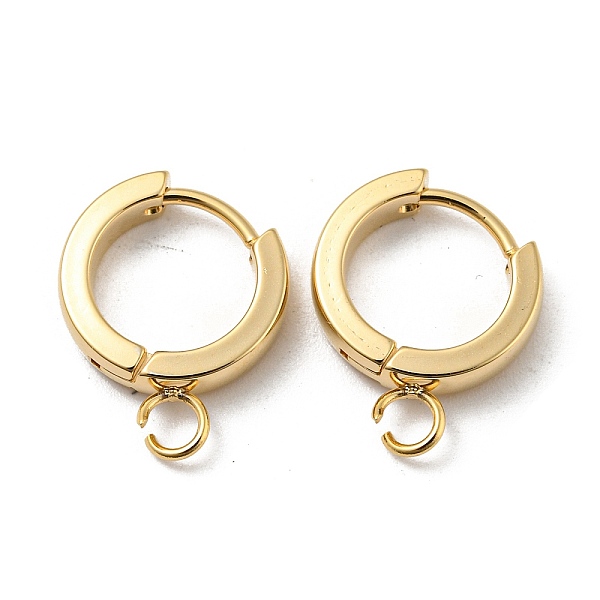 PandaHall 201 Stainless Steel Huggie Hoop Earrings Findings, with Vertical Loop, with 316 Surgical Stainless Steel Earring Pins, Ring, Real...
PandaHall 201 Stainless Steel Huggie Hoop Earrings Findings, with Vertical Loop, with 316 Surgical Stainless Steel Earring Pins, Ring, Real...