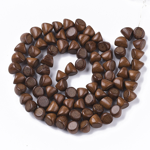 PandaHall Undyed & Natural Pear Wood Beads Strands, Waxed, Triangle, Saddle Brown, 9~10.5x10.5~11.5x9.5~10.5mm, Hole: 1mm, about...
PandaHall Undyed & Natural Pear Wood Beads Strands, Waxed, Triangle, Saddle Brown, 9~10.5x10.5~11.5x9.5~10.5mm, Hole: 1mm, about...