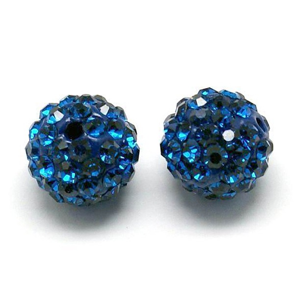 PandaHall Polymer Clay Rhinestone Beads, Pave Disco Ball Beads, Grade A, Round, Half Drilled, Capri Blue, 8mm, Hole: 1mm Polymer Clay+Glass..., Cyan
PandaHall Polymer Clay Rhinestone Beads, Pave Disco Ball Beads, Grade A, Round, Half Drilled, Capri Blue, 8mm, Hole: 1mm Polymer Clay+Glass..., Cyan
