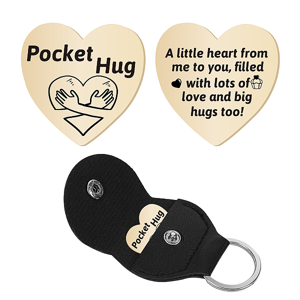 PandaHall CREATCABIN Heart Pocket Hug Token Hand Heart Long Distance Relationship Keepsake Keychain Stainless Steel Double Sided with...
PandaHall CREATCABIN Heart Pocket Hug Token Hand Heart Long Distance Relationship Keepsake Keychain Stainless Steel Double Sided with...