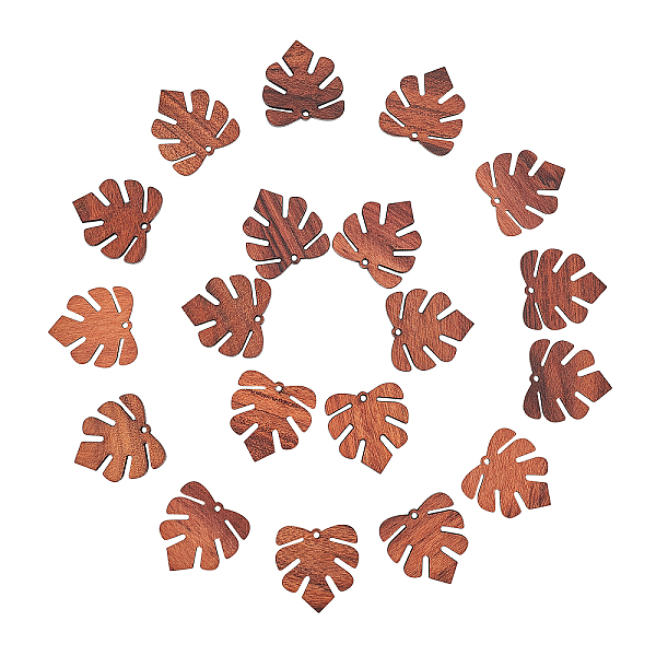 PandaHall Undyed Walnut Wood Pendants, Tropical Leaf Charms, Monstera Leaf, Saddle Brown, 29.5x28x2.5mm, Hole: 2mm, 20pcs/box Wood Leaf...
PandaHall Undyed Walnut Wood Pendants, Tropical Leaf Charms, Monstera Leaf, Saddle Brown, 29.5x28x2.5mm, Hole: 2mm, 20pcs/box Wood Leaf...