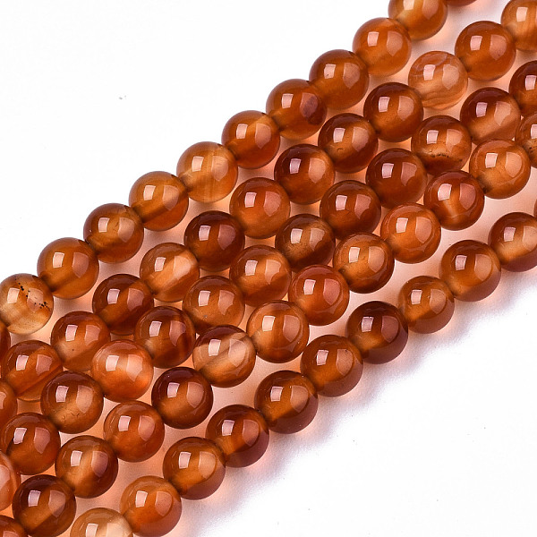 PandaHall Natural Agate Beads Strands, Dyed, Round, Chocolate, 4mm, Hole: 0.5mm, about 91~95pcs/strand, 14.57 inch~15.35 inch(37~39cm)..., Brown
PandaHall Natural Agate Beads Strands, Dyed, Round, Chocolate, 4mm, Hole: 0.5mm, about 91~95pcs/strand, 14.57 inch~15.35 inch(37~39cm)..., Brown