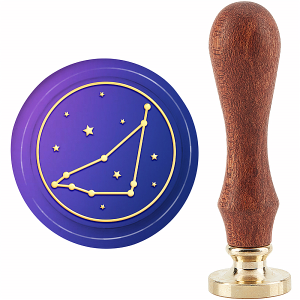 PandaHall CRASPIRE Capricornus Wax Seal Stamp Constellation Wax Stamp 30mm/1.18inch Removable Brass Head Sealing Stamp with Wooden Handle...
PandaHall CRASPIRE Capricornus Wax Seal Stamp Constellation Wax Stamp 30mm/1.18inch Removable Brass Head Sealing Stamp with Wooden Handle...