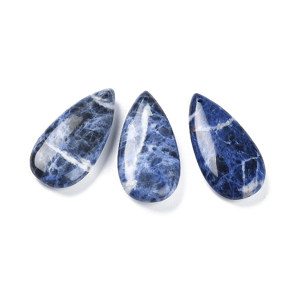 PandaHall Natural Sodalite Pendants, Teardrop Charms, 40x20x8mm, Hole: 1.2mm Sodalite Teardrop
PandaHall Natural Sodalite Pendants, Teardrop Charms, 40x20x8mm, Hole: 1.2mm Sodalite Teardrop