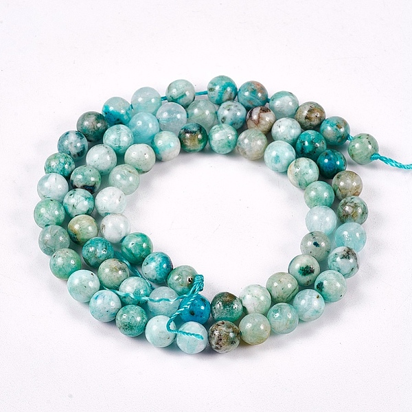 PandaHall Natural Gemstone Hemimorphite Round Beads Strands, Dyed, Cyan, 6mm, Hole: 1mm, about 66pcs/strand, 15.74 inch Hemimorphite Round...
PandaHall Natural Gemstone Hemimorphite Round Beads Strands, Dyed, Cyan, 6mm, Hole: 1mm, about 66pcs/strand, 15.74 inch Hemimorphite Round...