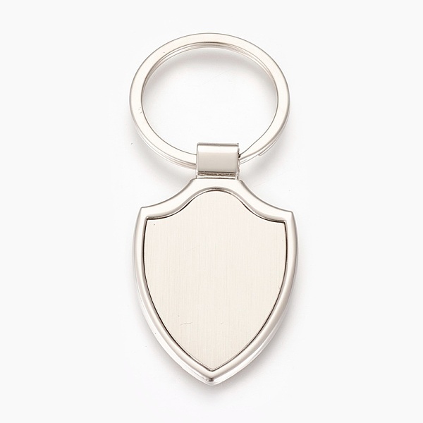 PandaHall Zinc Alloy Cabochon Settings Keychain, with Iron Ring, Shield, Platinum, Tray: 27x38mm, 78mm, 51x32x4mm, 1pc/box Iron+Alloy Others
PandaHall Zinc Alloy Cabochon Settings Keychain, with Iron Ring, Shield, Platinum, Tray: 27x38mm, 78mm, 51x32x4mm, 1pc/box Iron+Alloy Others