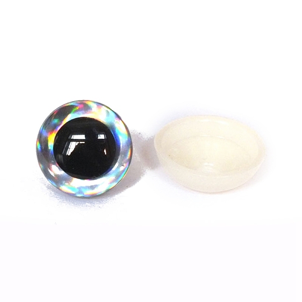 PandaHall Half Round ABS Plastic Doll Craft Eyes, Safety Eyes, with Spacer, Silver, 12mm ABS Plastic Half Round Silver
PandaHall Half Round ABS Plastic Doll Craft Eyes, Safety Eyes, with Spacer, Silver, 12mm ABS Plastic Half Round Silver