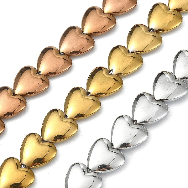 PandaHall Electroplated Synthetic Non-magnetic Hematite Beads Strands, Long-Lasting Plated, Heart, Mixed Color, 11~12x11~12x4~4.5mm, Hole...
PandaHall Electroplated Synthetic Non-magnetic Hematite Beads Strands, Long-Lasting Plated, Heart, Mixed Color, 11~12x11~12x4~4.5mm, Hole...