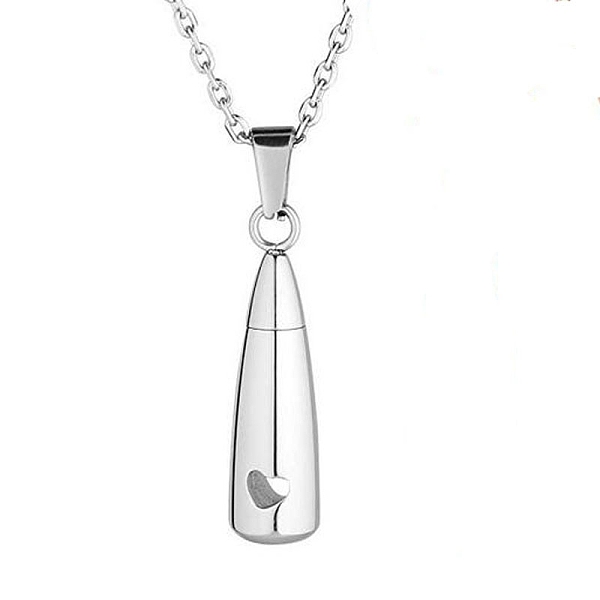 PandaHall 316L Surgical Stainless Steel Teardrop with Heart Urn Ashes Pendant Necklace, Memorial Jewelry for Women, Stainless Steel Color...
PandaHall 316L Surgical Stainless Steel Teardrop with Heart Urn Ashes Pendant Necklace, Memorial Jewelry for Women, Stainless Steel Color...
