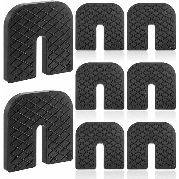 PandaHall Rubber Shock Absorber Sound Isolation Pad, for Air Conditioning Condenser Outer Machine, Arch, Black, 70x70x10mm, Slot: 38x10mm...
PandaHall Rubber Shock Absorber Sound Isolation Pad, for Air Conditioning Condenser Outer Machine, Arch, Black, 70x70x10mm, Slot: 38x10mm...