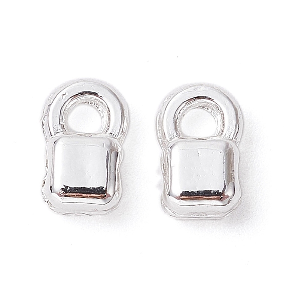 PandaHall Alloy Charms, Long-Lasting Plated, Square, Silver, 6x3.5x2.5mm, Hole: 1 and 1.5mm Alloy Square
PandaHall Alloy Charms, Long-Lasting Plated, Square, Silver, 6x3.5x2.5mm, Hole: 1 and 1.5mm Alloy Square