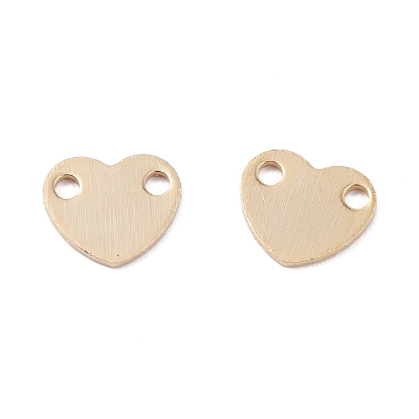 PandaHall Brass Link Connectors, Long-Lasting Plated, Heart, Real 24K Gold Plated, 5.5x6.5x0.4mm, Hole: 1mm Brass Heart
PandaHall Brass Link Connectors, Long-Lasting Plated, Heart, Real 24K Gold Plated, 5.5x6.5x0.4mm, Hole: 1mm Brass Heart