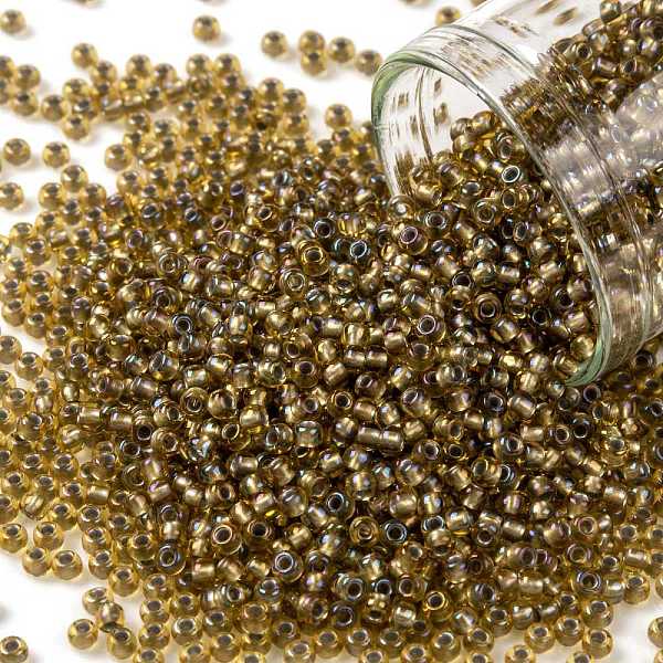 PandaHall TOHO Round Seed Beads, Japanese Seed Beads, (279) Inside Color AB Light Topaz/Gray Lined, 11/0, 2.2mm, Hole: 0.8mm, about...
PandaHall TOHO Round Seed Beads, Japanese Seed Beads, (279) Inside Color AB Light Topaz/Gray Lined, 11/0, 2.2mm, Hole: 0.8mm, about...