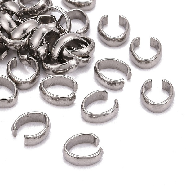 PandaHall 201 Stainless Steel Quick Link Connectors, Linking Rings, 13x10x4mm, Hole: 6x10mm 201 Stainless Steel Others
PandaHall 201 Stainless Steel Quick Link Connectors, Linking Rings, 13x10x4mm, Hole: 6x10mm 201 Stainless Steel Others