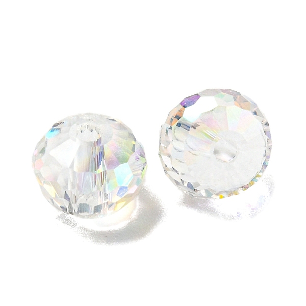 PandaHall Electroplate Glass Beads, Faceted, Rondelle, Clear, 8x6mm, Hole: 1.6mm, 100pcs/bag Glass Rondelle Clear
PandaHall Electroplate Glass Beads, Faceted, Rondelle, Clear, 8x6mm, Hole: 1.6mm, 100pcs/bag Glass Rondelle Clear