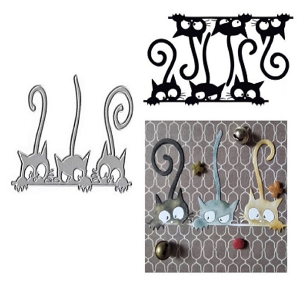 PandaHall Cat Shape Carbon Steel Cutting Dies Stencils, for DIY Scrapbooking/Photo Album, Decorative Embossing DIY Paper Card, Matte...
PandaHall Cat Shape Carbon Steel Cutting Dies Stencils, for DIY Scrapbooking/Photo Album, Decorative Embossing DIY Paper Card, Matte...