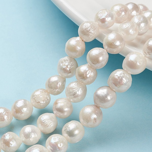 PandaHall Natural Baroque Pearl Keshi Pearl Beads Strands, Cultured Freshwater Pearl, Nuggets, Beige, 8~10mm, Hole: 0.5mm, about..., Yellow
PandaHall Natural Baroque Pearl Keshi Pearl Beads Strands, Cultured Freshwater Pearl, Nuggets, Beige, 8~10mm, Hole: 0.5mm, about..., Yellow