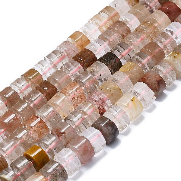 PandaHall Natural Rutilated Quartz Beads Strands, with Seed Beads, Column, 12.5x6~7mm, Hole: 1mm, about 45pcs/strand, 15.75''(40cm)...
PandaHall Natural Rutilated Quartz Beads Strands, with Seed Beads, Column, 12.5x6~7mm, Hole: 1mm, about 45pcs/strand, 15.75''(40cm)...