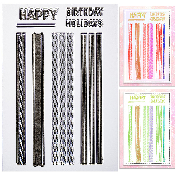 PandaHall Clear Silicone Stamps, for DIY Scrapbooking, Photo Album Decorative, Cards Making, Rectangle, 110x160x3mm Silicone Rectangle
PandaHall Clear Silicone Stamps, for DIY Scrapbooking, Photo Album Decorative, Cards Making, Rectangle, 110x160x3mm Silicone Rectangle