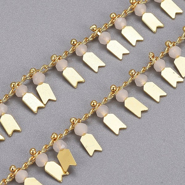 PandaHall 3.28 Feet Handmade Glass Beaded Chains, with Real 18K Gold Plated Brass Curb Chains, Long-Lasting Plated, Soldered, Lead Free &..., Orange
PandaHall 3.28 Feet Handmade Glass Beaded Chains, with Real 18K Gold Plated Brass Curb Chains, Long-Lasting Plated, Soldered, Lead Free &..., Orange