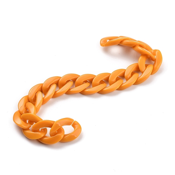PandaHall Handmade CCB Plastic Curb Chains, Twisted Chain, with Opaque Spray Painted Acrylic Links, Oval, Orange, link: 22.5x16.5x5mm39, 37...
PandaHall Handmade CCB Plastic Curb Chains, Twisted Chain, with Opaque Spray Painted Acrylic Links, Oval, Orange, link: 22.5x16.5x5mm39, 37...