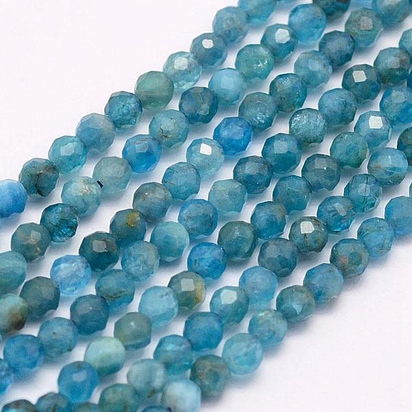 PandaHall Natural Apatite Beads Strands, Faceted, Round, 4mm, Hole: 0.5mm, about 87~92pcs/strand, 15.3 inch(39cm) Apatite Round Blue
PandaHall Natural Apatite Beads Strands, Faceted, Round, 4mm, Hole: 0.5mm, about 87~92pcs/strand, 15.3 inch(39cm) Apatite Round Blue