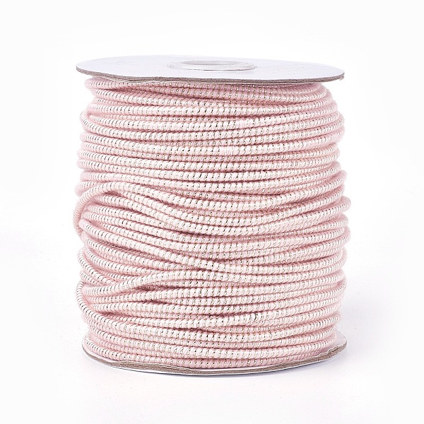 PandaHall Polyester Cord, Thistle, 2.5mm, 50yards/roll(150 feet/roll) Polyester+Metallic Cord Purple
PandaHall Polyester Cord, Thistle, 2.5mm, 50yards/roll(150 feet/roll) Polyester+Metallic Cord Purple