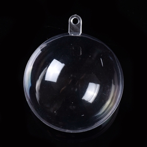 PandaHall Openable Transparent Plastic Pendants, Fillable Plastic Bauble Christmas Ornament, Round, Clear, 5.9x5cm, Hole: 3mm, Inner Size...
PandaHall Openable Transparent Plastic Pendants, Fillable Plastic Bauble Christmas Ornament, Round, Clear, 5.9x5cm, Hole: 3mm, Inner Size...