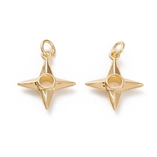 PandaHall Brass Pendants, with Jump Rings, Darts, Real 18K Gold Plated, 18x15.5x3.5mm, Hole: 3.5mm Brass Others
PandaHall Brass Pendants, with Jump Rings, Darts, Real 18K Gold Plated, 18x15.5x3.5mm, Hole: 3.5mm Brass Others