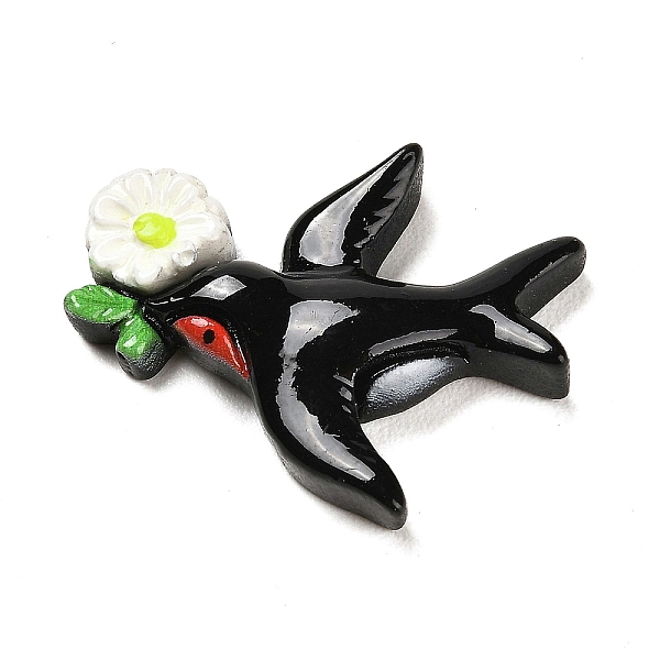 PandaHall Opaque Resin Cabochons, Swallow, Black, 30.5x23.5x6mm Resin Swallow Black
PandaHall Opaque Resin Cabochons, Swallow, Black, 30.5x23.5x6mm Resin Swallow Black