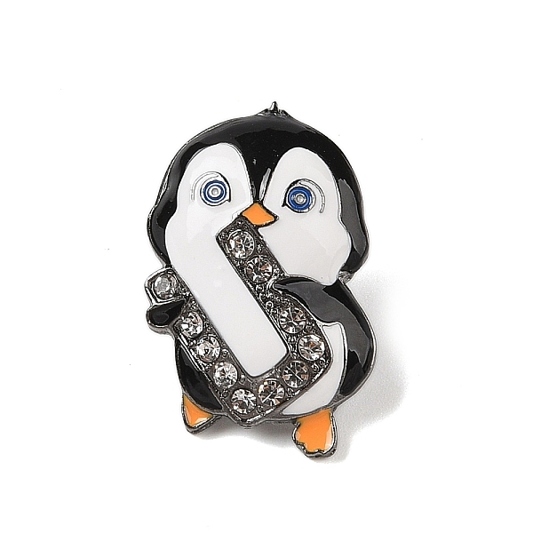 PandaHall Zinc Alloy Rhinestone Brooches, Enamel Pins, Penguin, Black, 30.5x19.5x5.5mm Alloy+Rhinestone Penguin Black
PandaHall Zinc Alloy Rhinestone Brooches, Enamel Pins, Penguin, Black, 30.5x19.5x5.5mm Alloy+Rhinestone Penguin Black