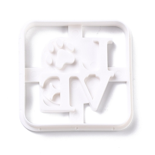 PandaHall Plastic Mold, Cookie Cutters, Cookies Moulds, DIY Biscuit Baking Tool, Square with Love, White, 65x65x10mm Plastic Word White
PandaHall Plastic Mold, Cookie Cutters, Cookies Moulds, DIY Biscuit Baking Tool, Square with Love, White, 65x65x10mm Plastic Word White