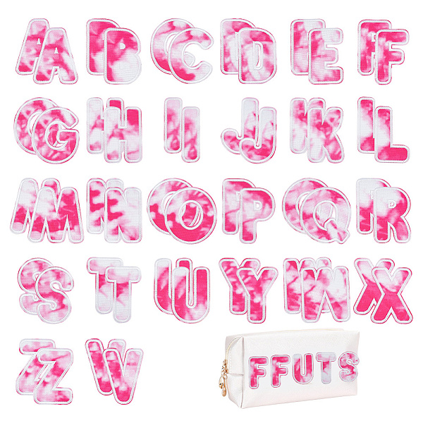 PandaHall arricraft 26 Pcs Letter Embroidery Patches, Pink A-Z Letter Cloth Iron On Patches Mixed Size Alphabet Tie-dye Applique Costume...
PandaHall arricraft 26 Pcs Letter Embroidery Patches, Pink A-Z Letter Cloth Iron On Patches Mixed Size Alphabet Tie-dye Applique Costume...