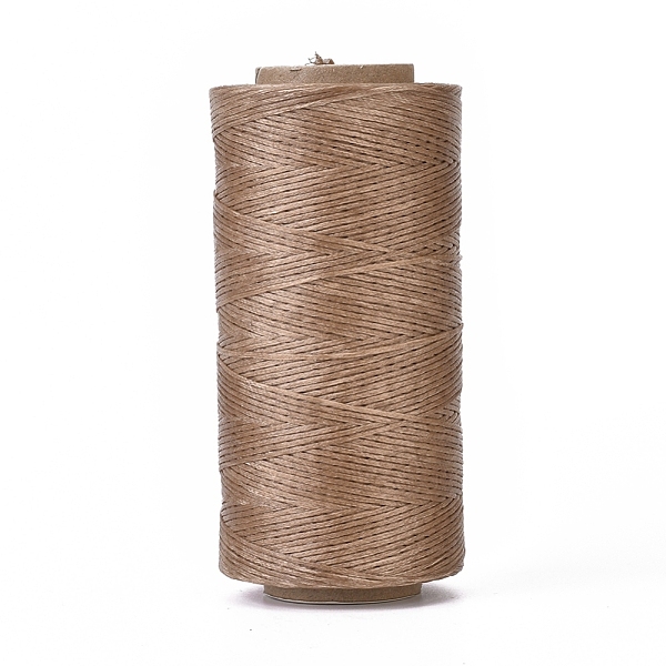 PandaHall Waxed Polyester Cord, Micro Macrame Cord, Waxed Sewing Thread, Flat, Camel, 0.8mm, about 284.33 yards(260m)/roll Waxed Polyester..., Brown
PandaHall Waxed Polyester Cord, Micro Macrame Cord, Waxed Sewing Thread, Flat, Camel, 0.8mm, about 284.33 yards(260m)/roll Waxed Polyester..., Brown