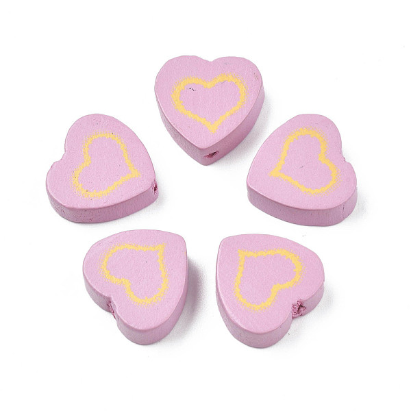 PandaHall Spray Painted Maple Wood Beads, Printed, Heart, Plum, 16.5x17.5x6mm, Hole: 1.8mm, about 550pcs/500g Maple Wood Heart Purple
PandaHall Spray Painted Maple Wood Beads, Printed, Heart, Plum, 16.5x17.5x6mm, Hole: 1.8mm, about 550pcs/500g Maple Wood Heart Purple