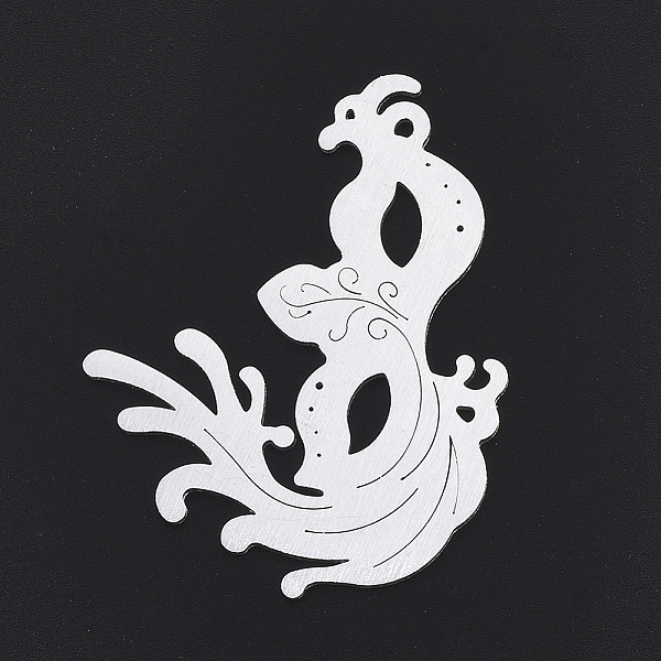 PandaHall Aluminium Big Pendants, Laser Cut Big Pendants, Silver Color Plated, 50x38x1mm, Hole: 2mm Aluminum Others
PandaHall Aluminium Big Pendants, Laser Cut Big Pendants, Silver Color Plated, 50x38x1mm, Hole: 2mm Aluminum Others