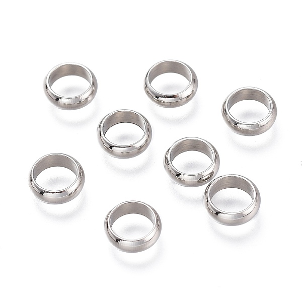 PandaHall 201 Stainless Steel Spacer Beads, Ring, Stainless Steel Color, 7x2.5mm, Inner Diameter: 5mm 201 Stainless Steel Ring
PandaHall 201 Stainless Steel Spacer Beads, Ring, Stainless Steel Color, 7x2.5mm, Inner Diameter: 5mm 201 Stainless Steel Ring