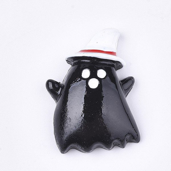 PandaHall Resin Cabochons, Ghost with Hat, Halloween, Black, 27x19x6.5mm Resin Ghost Black
PandaHall Resin Cabochons, Ghost with Hat, Halloween, Black, 27x19x6.5mm Resin Ghost Black