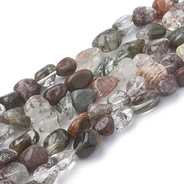 PandaHall Natural Green Lodolite Quartz/Garden Quartz Beads Strands, Tumbled Stone, Nuggets, 2~19x3~8x2~7mm, Hole: 1mm, about...
PandaHall Natural Green Lodolite Quartz/Garden Quartz Beads Strands, Tumbled Stone, Nuggets, 2~19x3~8x2~7mm, Hole: 1mm, about...
