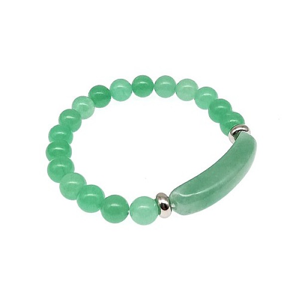 PandaHall Natural Green Aventurine Bead Stretch Bracelets for Women Men, Perimeter:7-7/8 inch(20cm) Green Aventurine
PandaHall Natural Green Aventurine Bead Stretch Bracelets for Women Men, Perimeter:7-7/8 inch(20cm) Green Aventurine