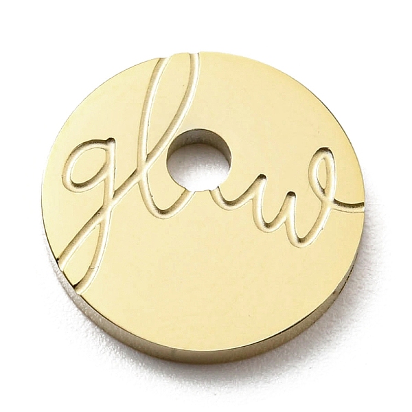 PandaHall Ion Plating(IP) 316L Surgical Stainless Steel Pendants, Textured, Disc Charms, Real 18K Gold Plated, 12.5x1.5mm, Hole: 2.3mm 316L...
PandaHall Ion Plating(IP) 316L Surgical Stainless Steel Pendants, Textured, Disc Charms, Real 18K Gold Plated, 12.5x1.5mm, Hole: 2.3mm 316L...