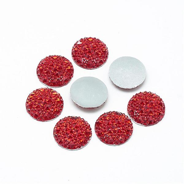 PandaHall Resin Cabochons, Bottom Silver Plated, Half Round/Dome, Red, 18x3.5mm Resin Half Round Red
PandaHall Resin Cabochons, Bottom Silver Plated, Half Round/Dome, Red, 18x3.5mm Resin Half Round Red