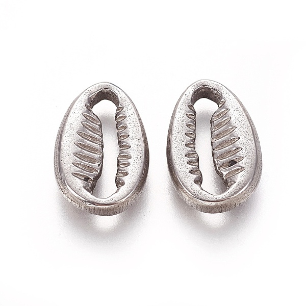 PandaHall 304 Stainless Steel Beads, Cowrie Shell Shape, Stainless Steel Color, 18x12x3mm, Hole: 15mm 304 Stainless Steel Shell Shape
PandaHall 304 Stainless Steel Beads, Cowrie Shell Shape, Stainless Steel Color, 18x12x3mm, Hole: 15mm 304 Stainless Steel Shell Shape