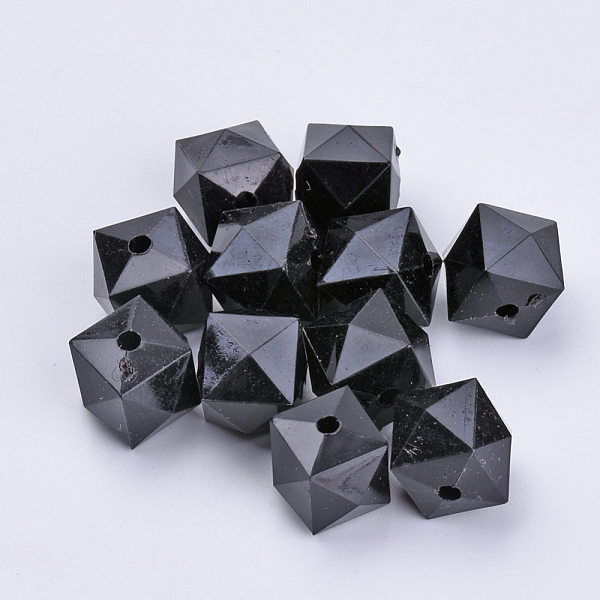 PandaHall Transparent Acrylic Beads, Faceted, Cube, Black, 14x14x12mm, Hole: 2mm, about 330pcs/500g Acrylic Cube Black
PandaHall Transparent Acrylic Beads, Faceted, Cube, Black, 14x14x12mm, Hole: 2mm, about 330pcs/500g Acrylic Cube Black