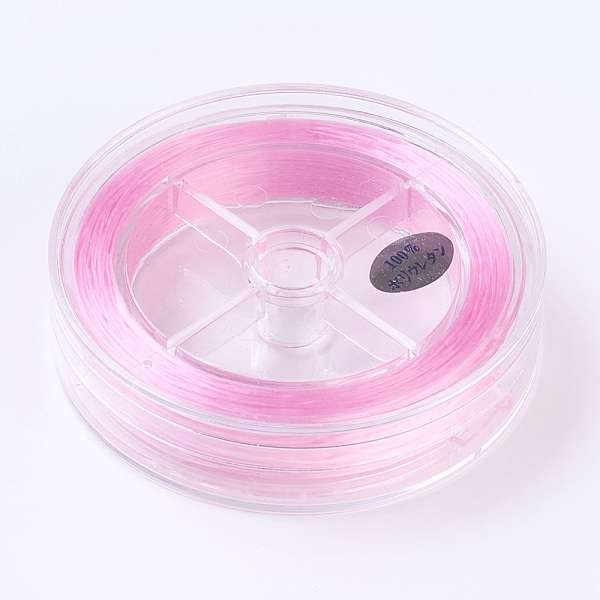 PandaHall Flat Elastic Crystal String, Elastic Beading Thread, for Stretch Bracelet Making, Pearl Pink, 1x0.5mm, about 87.48 yards(80m)/roll...
PandaHall Flat Elastic Crystal String, Elastic Beading Thread, for Stretch Bracelet Making, Pearl Pink, 1x0.5mm, about 87.48 yards(80m)/roll...